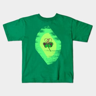 Irish 4 leaf Kids T-Shirt